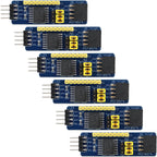 6pcs PCF8574T I2C I/O Expander Module for Arduino, Blue PCB