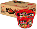 Samyang Buldak Spicy Hot Chicken Stir Fried Big Bowl Ramen (2X_Pack of 16)