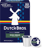 Dutch Bros Irish Cream Flavored Coffee inspired by Kicker®, 22 Count, Medium Roast, Single Serve Coffee Pods for Keurig K-Cup Brewers