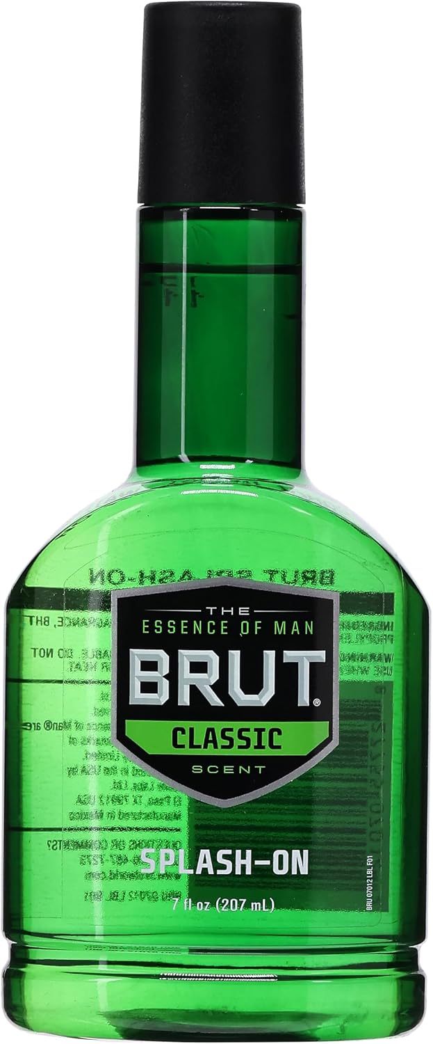 Brut Splash-On Lotion Classic Fragrance, 7 oz., 2 Piece