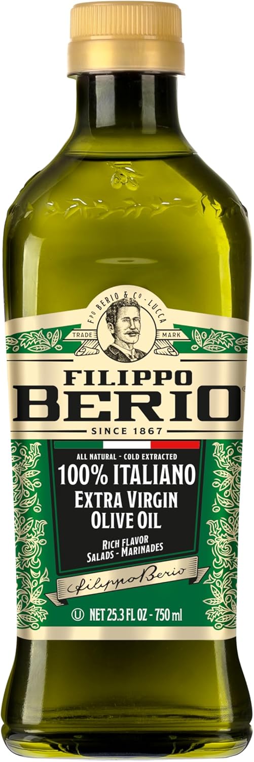 Filippo Berio 100% Italian Extra Virgin Olive Oil, 25.3 Ounce rPET Bottle