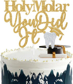 Holy Molar You Did It Cake Topper, Congrats RDH/Future Dentist, Dental School Graduation Party Decorations