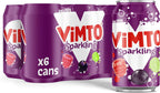 Vimto Fizzy Mixed Fruit Juice Drink, 6 x 330ml