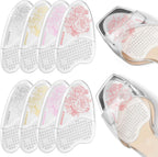 Ball of Foot Cushions for Women: Metatarsal Pads Forefoot Gel Inserts for High Heels, Non Slip Shoe Pads Stop Sliding Forward, Cushion Ball of Foot Pain Relief for Heels Sandals Pumps