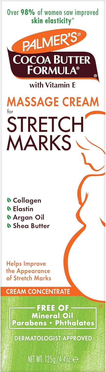 Palmer's Cocoa Butter Massage Cream for Stretch Marks, 4.4 Ounce