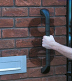 Able2 18" Green & Black Outdoor Prima Grab Bar - 46cm