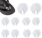 5 Pairs Transparent Silicone Thong Sandal Toe Guards Cushions Self-Adhesive Flip-Flop Non-Slip Gel Toe Protectors Toe Separator Foot Pads for Women Men (Style B)