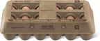 Amazon Grocery, Cage-Free Brown Eggs, Grade A, 18 Ct