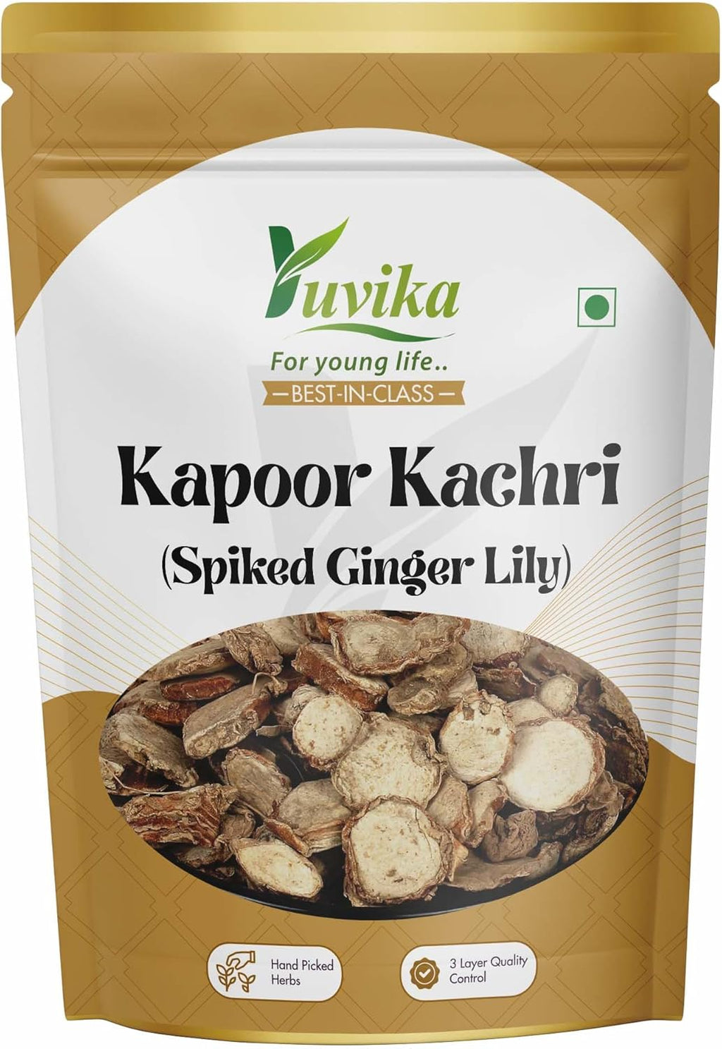 YUVIKA Kapoor Kachri | Kapur Kachri - Ekangi - Hedychium Spicatum - Spiked Ginger Lily (100 Grams)