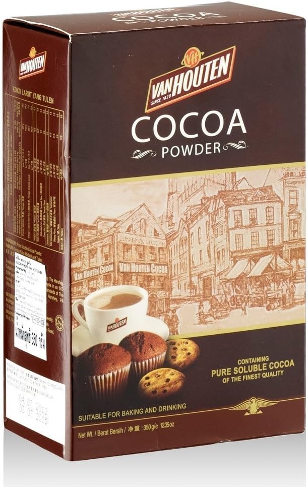 Van Houten the Original Cocoa Powder 12.3 Ounce (350g)