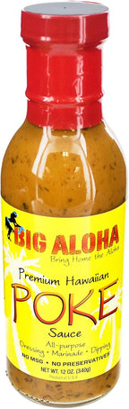 Big Aloha Premium Hawaiian Poke Sauce, 12 oz