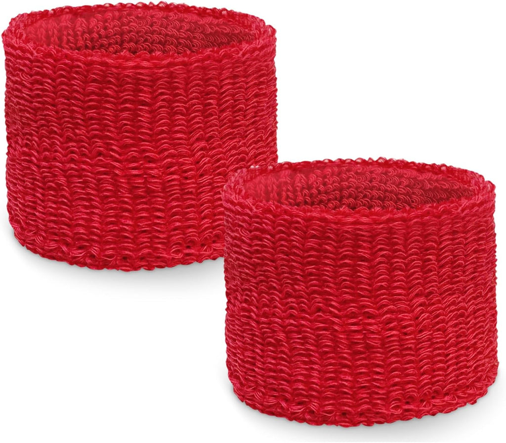 Couver Unisex Youth Kids Affordable Cotton Terry Wrist sweatbands for Event use (1 Pair)