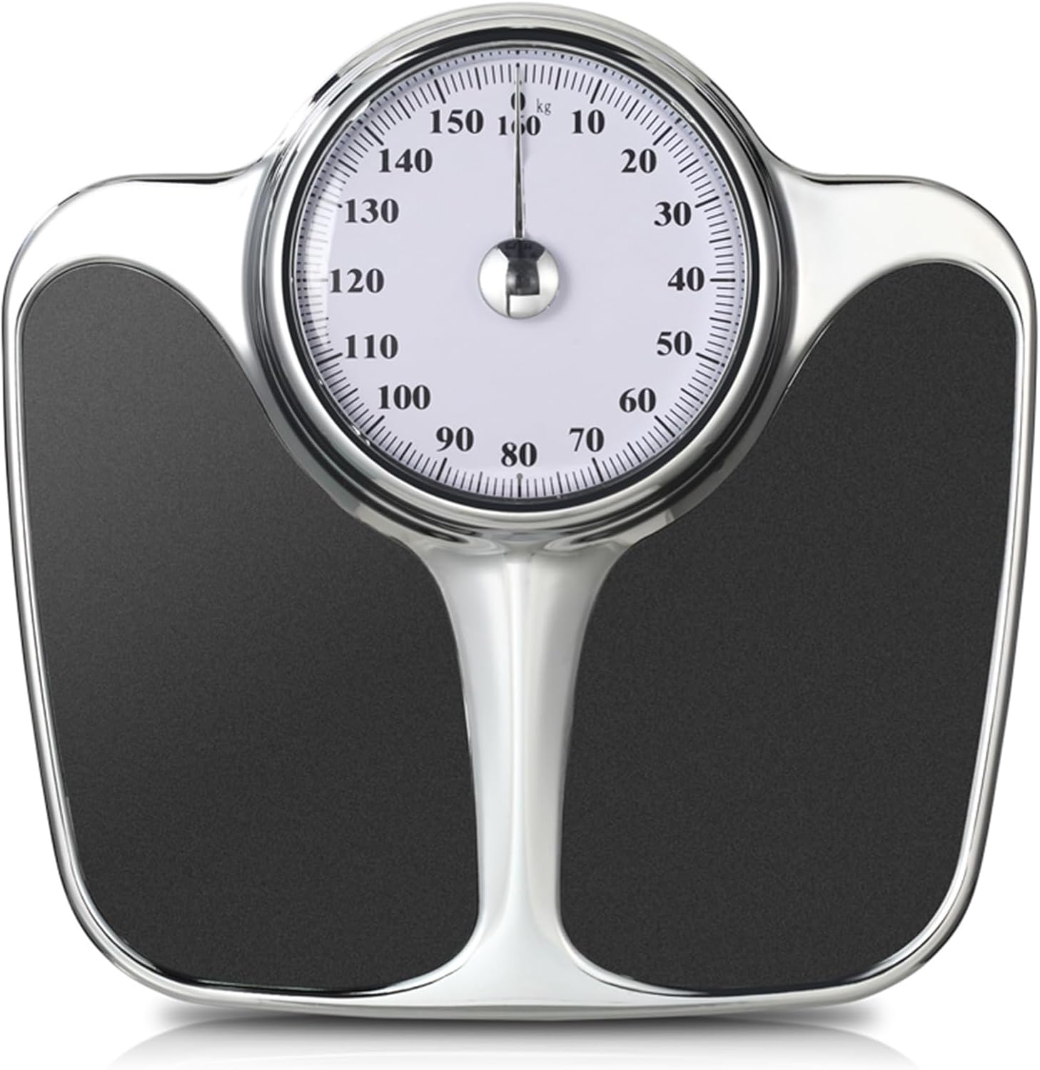 Mechanical Weight Scale, Mechanical Bathroom Scale, No Batteries Required, with Easy to Read Measurements, Weigh Up to 160Kg, for Home,Office,Dorm Scales