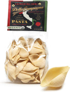Life Plus Style Gourmet Della Campagna Organic Conchiglioni Pasta Imported from Italy 500g (1.1 lb) Jumbo Pasta Shells for Stuffing