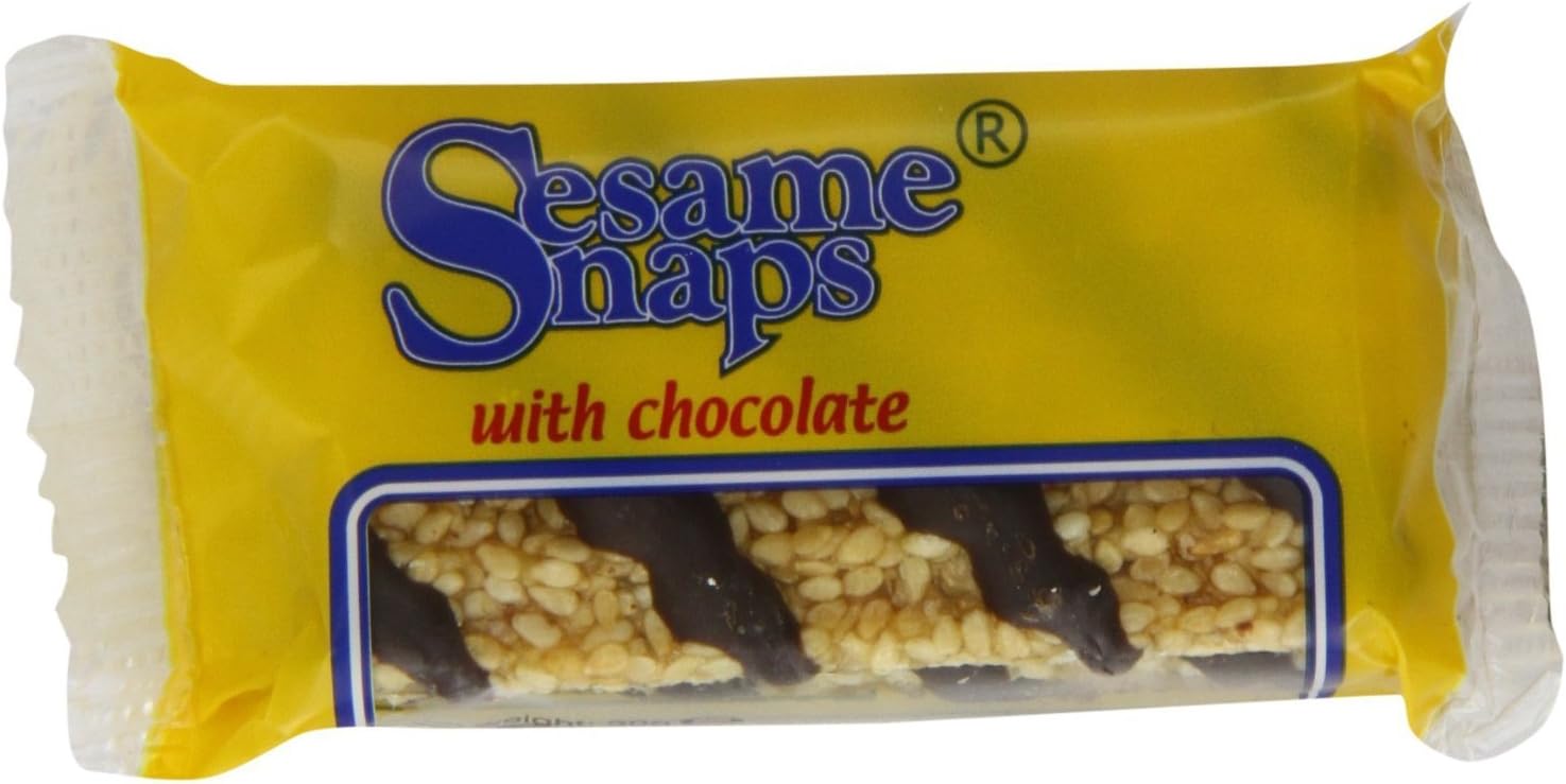 Sesame Snaps Sesame Snaps Chocolate Coated 30g (Pack of 24)