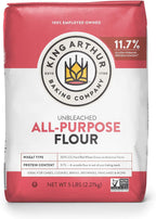 King Arthur, All Purpose Unbleached Flour, Non-GMO Project Verified, Certified Kosher, No Preservatives, 5 lb Bag