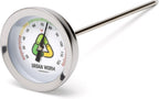 Urban Worm Soil Thermometer - 5-in Stainless Steel Stem - Perfect for Gardening & Worm Bin
