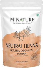 minature Pure Neutral Henna Powder(Cassia Obovata) |for Hair Conditioning| Adds no Colour to hair| 100% Herbal & Natural Scalp care mask |Unisex |227 gm(8 oz)
