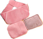 Rechargeable Hot Water Bag, Electric Hot Water Bottle with Soft Plush Waist Cover Portable, Warm Water Bag Pouch with Soft Waist Cover for Neck and Shoulder, Back,Hand, Legs, Waist Warm