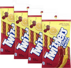 Sweet & Sour Filled Licorice Twists Candy, Cherry Kick & Citrus Punch, 7 oz Bags (4 Pack)