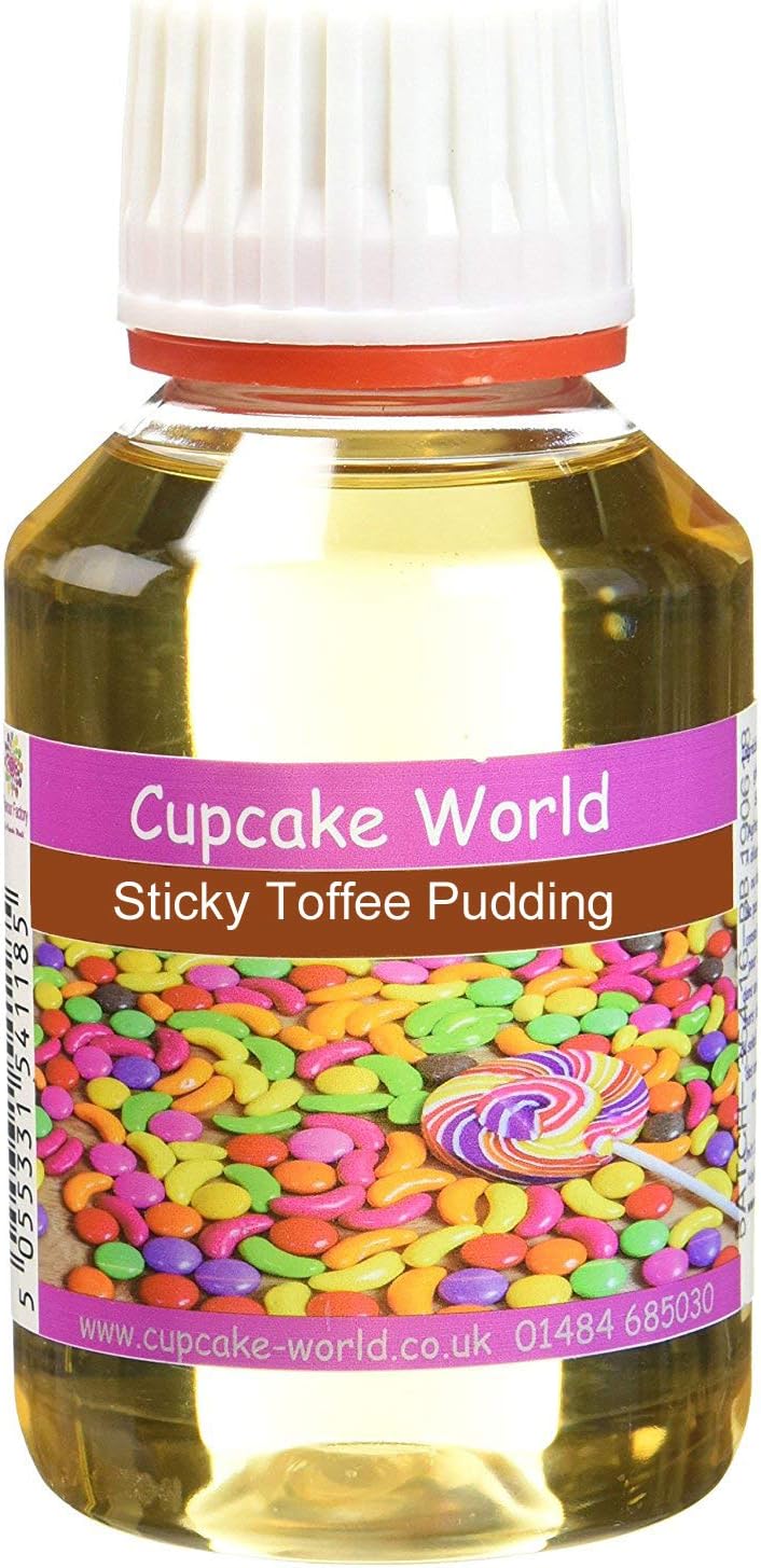 Cupcake World Intense Food Flavouring Sticky Toffee 100 ml