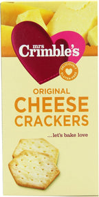 Mrs Crimble's Cheese Crackers 130 g (Pack of 6)