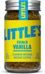 Little’s French Vanilla Instant Coffee – No Added Sugar, Freeze-Dried Coffee Instant Flavored Coffee (1.76 Ounce, French Vanilla) 14 Servings Per Jar