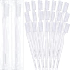 200 Pack Individually Wrapped Disposable Toothbrush Bulk Single Use Toothbrush Travel Toothbrushes Disposable Soft Bristle Adult Toothbrush Manual Tooth Brush for Women Men Hotels Guest Rooms, White