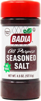 Badia Seasoned Salt, 4.5 oz – Savory Blend for Everyday Cooking