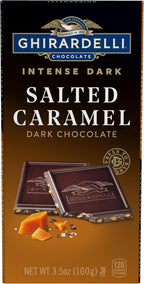 GHIRARDELLI Salted Caramel Intense Dark Bar, 3.5 Oz Bar