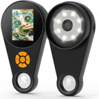 Magnifying Glass with Light Digital Microscope Handheld 2.0 inch IPS Color Screen,Portable Digital Magnifying Glass 500x,Marco Microscopes,uilt-in 8LED Lights,USB Compatible with PC Windows, Mac OS