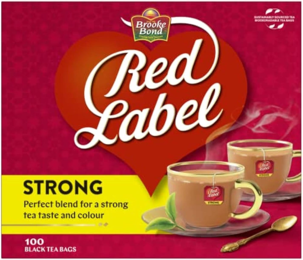 Brooke Bond Red Label Black Tea, 100 Teabags