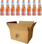 RAMUNE Japanese Soft Drink multi-pack, 8 Bottles, 6.76 Fluid Ounce (Orange)