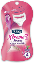 Schick Xtreme 3 Women's Sensitive Skin Disposable Razor