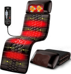 Full Body Massage Mat with Heat, Multiple Modes Neck Massager, Detachable Massage Mats for Full Body, Massage Pad Full Body with 9 Speed Settings and 10 Vibrating Motors for Office Home Use