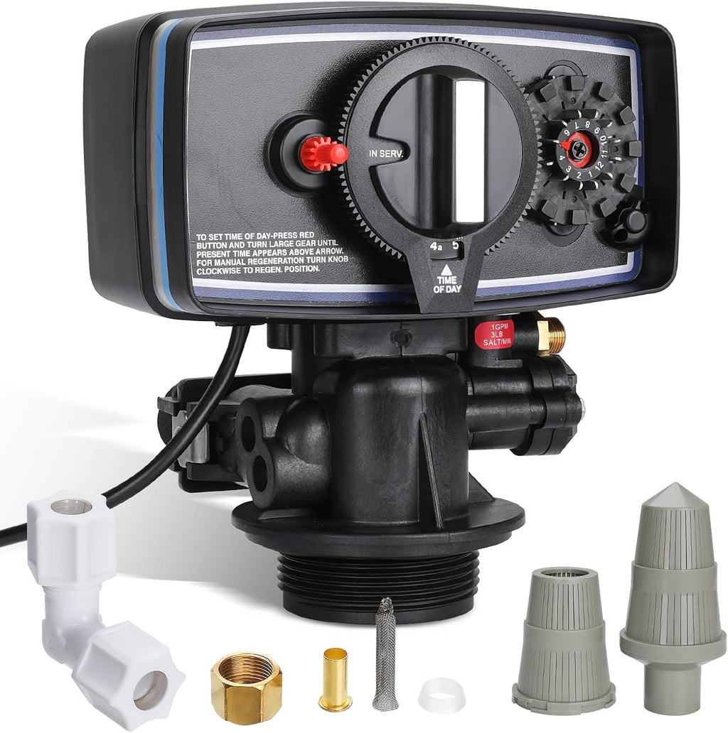 5600 Water Softener Timer, 12 Day Timer Control Valve, 3W Timer Valve Backwash Head for Water Purifier Softeners