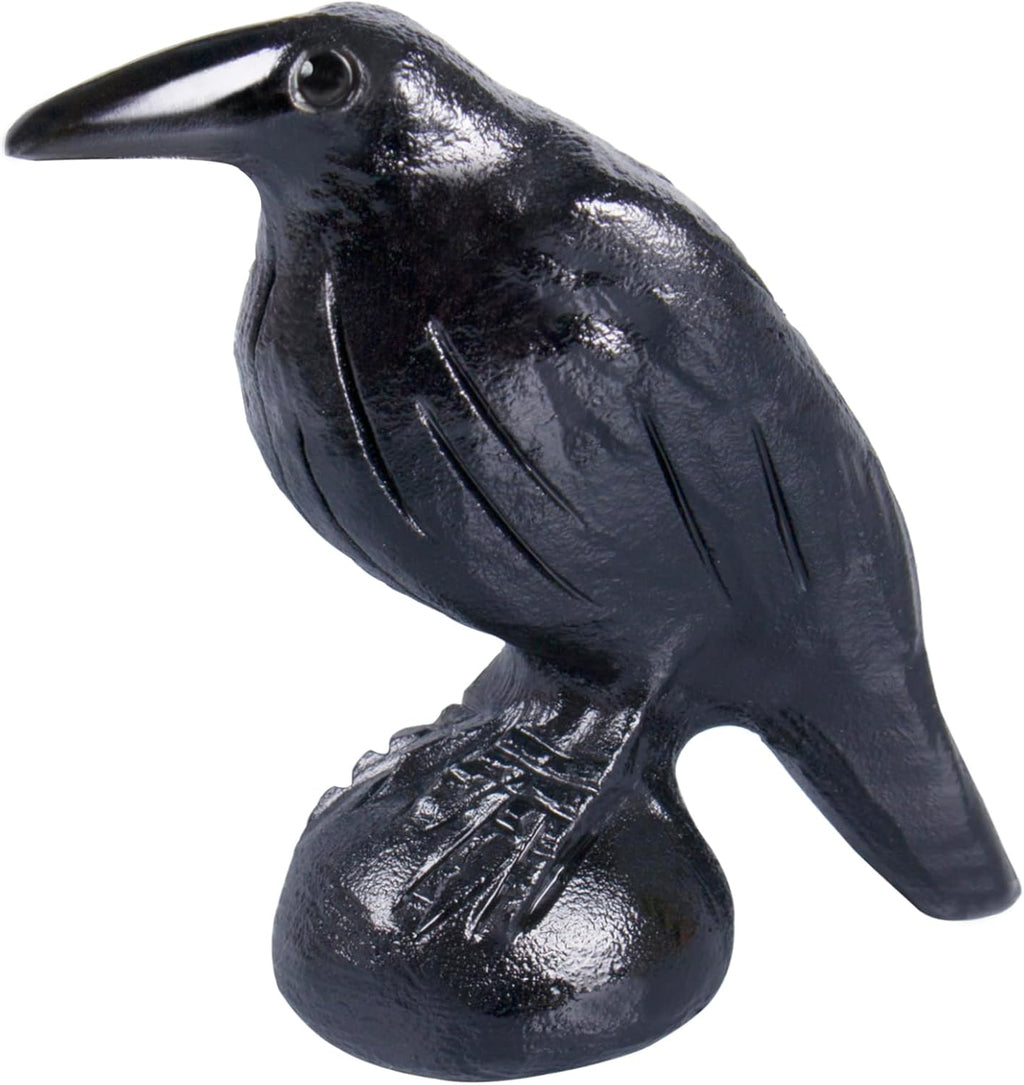 Natural Black Obsidian Raven Figurines,2 Inch Healing Crystal Animal Statues,Lucky Guardian Pocket Crow Figurines as Women’s Gifts,Raven Statues for Office Home Decor and Ornament.
