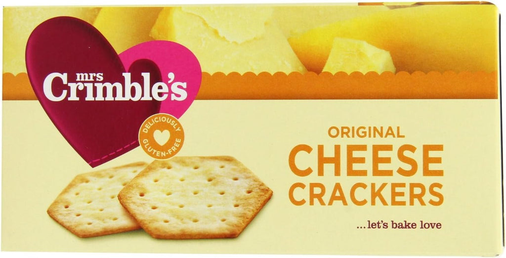 (2 Pack) - Mrs Crimbles - Cheese Crackers Original | 130g | 2 PACK BUNDLE