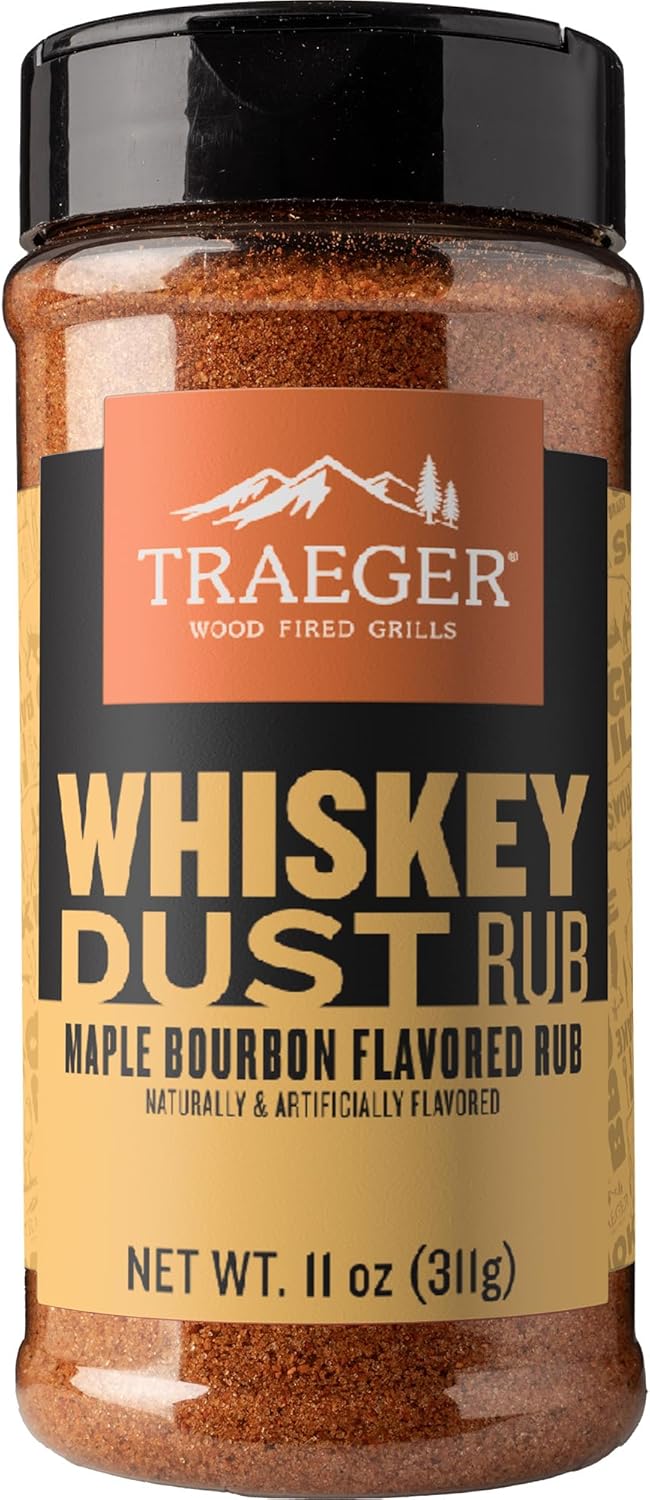 Traeger Whiskey Dust Rub with Maple Flavor
