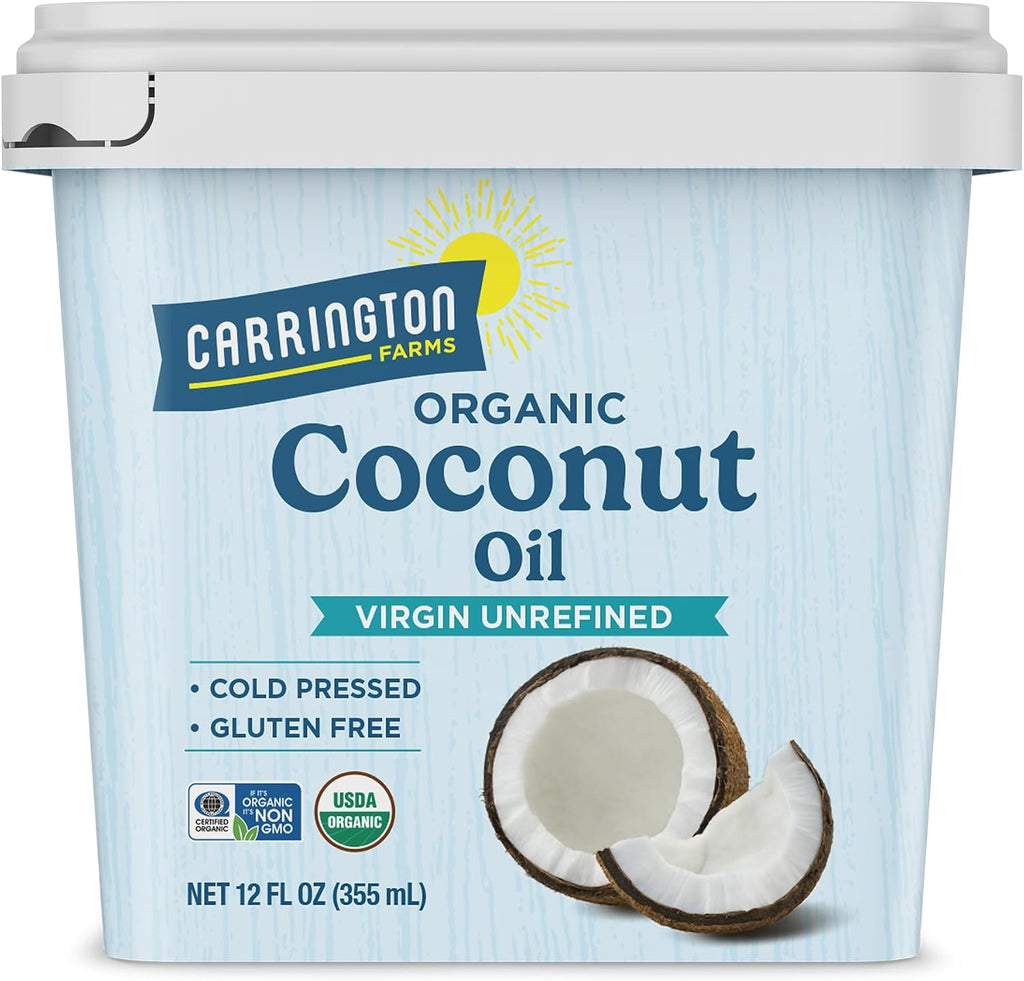 Carrington Farms Organic Virgin Coconut Oil, 12 Fl Oz