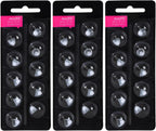 Hearing Aid Domes for Oticon Replacements,Oticon Minifit Single Vent Bass Domes (8 mm/3 Pack）,Universal Domes for Oticon Hearing Aid Supplies