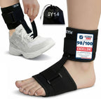 Premium Adjustable Drop Foot Brace For Walking Foot Up AFO Brace Unisex Fits for Right Left Ankle Foot Orthosis Ankle Brace Support Improve Walking Gait Dropped Foot Brace