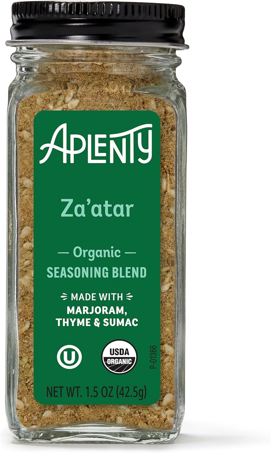 Aplenty, Organic Za'atar Seasoning Blend, 1.5 Oz