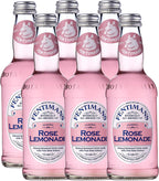 Fentimans Botanically Brewed Classic Rose Lemonade Sparkling Soda, 9.3 fl oz Bottles – Premium Craft Soda/Mixer for Cocktails & Refreshing Drinks
