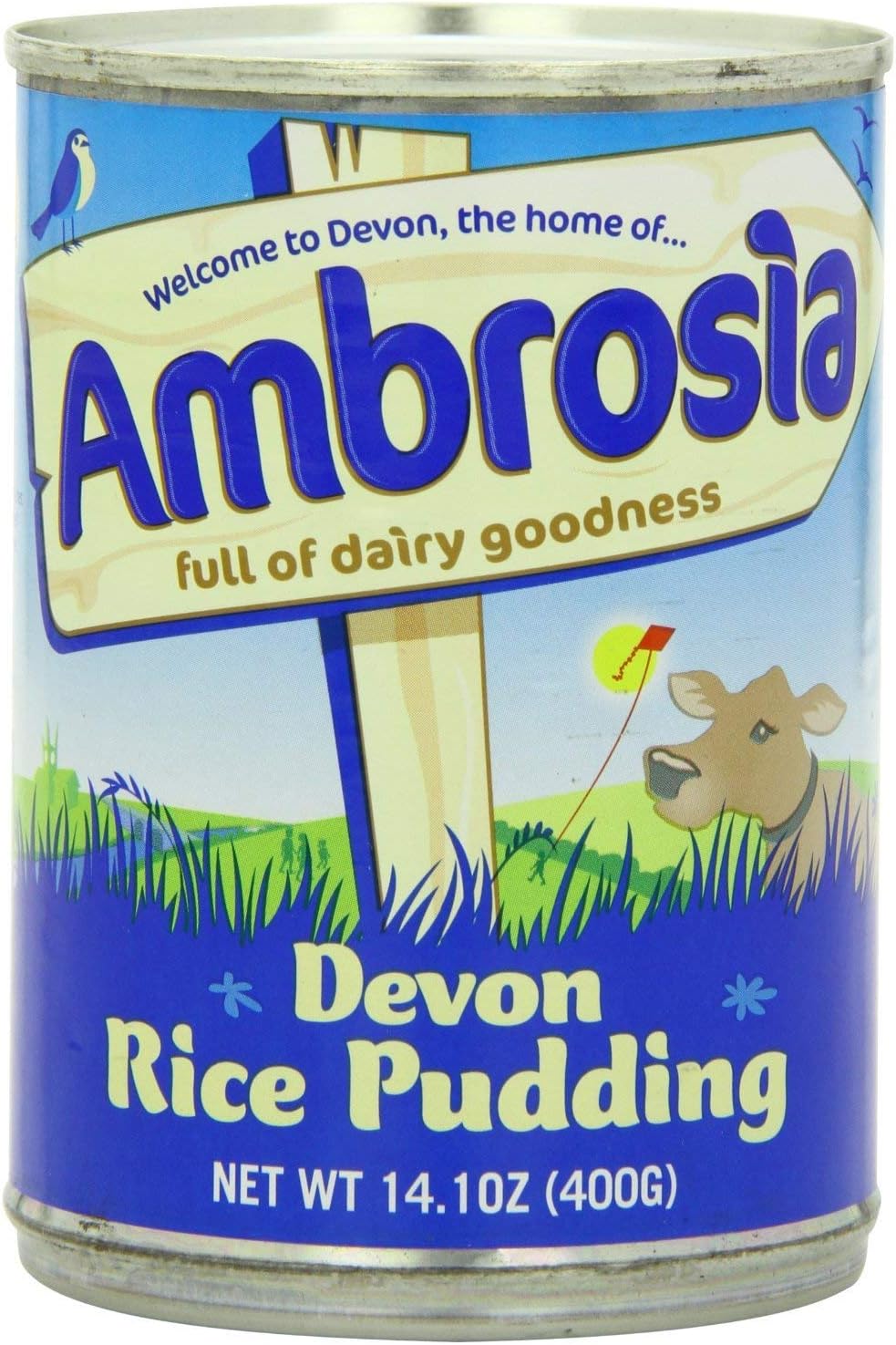 Ambrosia Devon Rice Pudding, 14.1 Ounce Cans (Pack of 12)