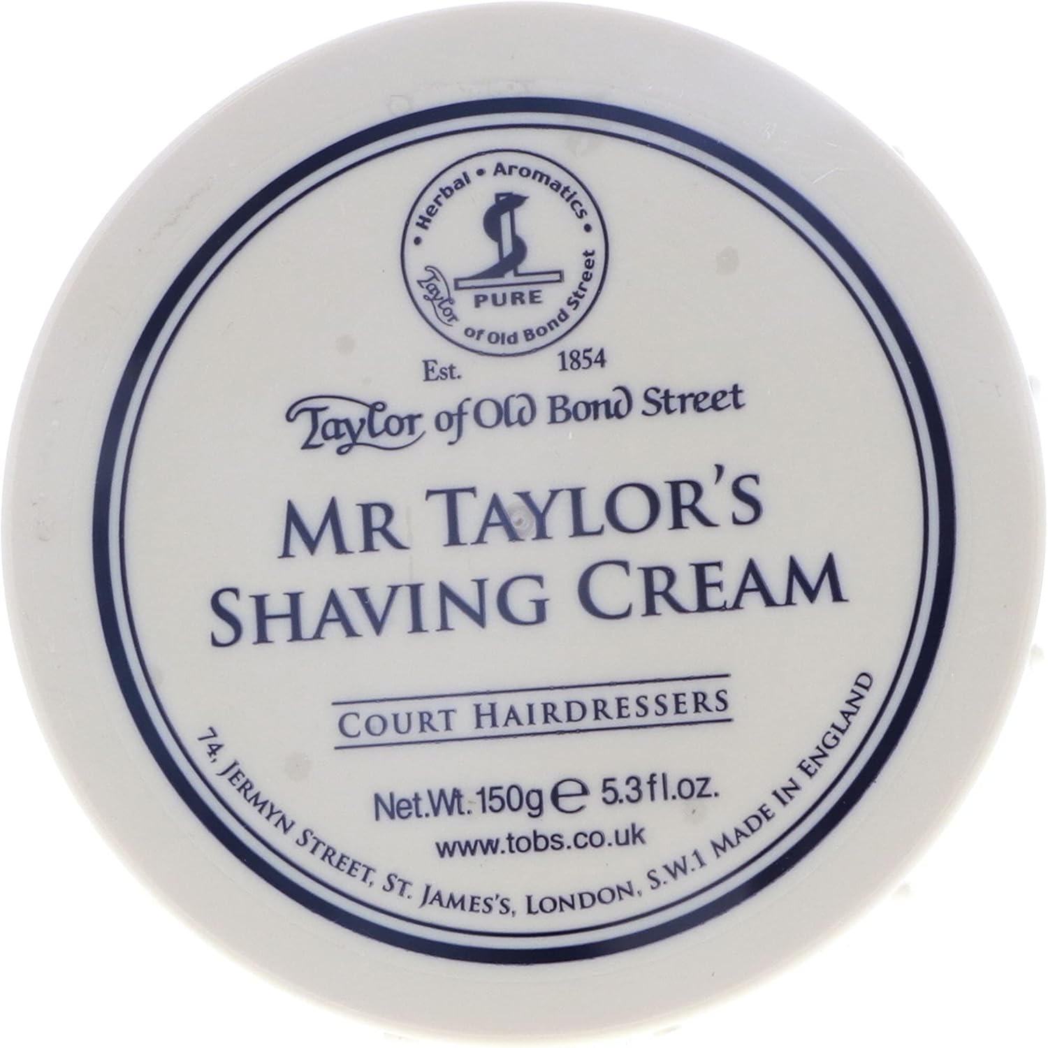 TAYLOR OF OLD BOND STREET Mr. Taylor Shave Cream Bowl 150g (Pack of 2)