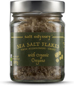 Salt Odyssey Sea Salt Flakes with Organic Oregano, 100g