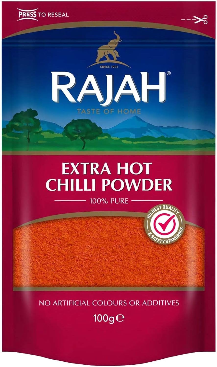 Rajah Chilli Powder Ex Hot Pkt 100G