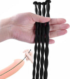 4/8 pcs Male Silicone Urethral Sounds Trainer Plug Urinary Dilator Stretcher Masturbation Rod Penis Plug Bladder Stimulation Fetish Sex Toy for Men (Thick 5-8)