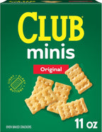 Club Crackers Minis, Lunch Snack, Original, 11oz Box